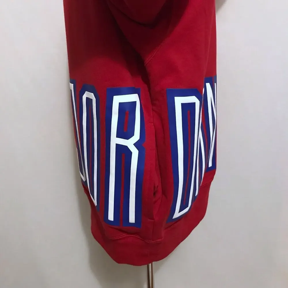 Jordan NWT Red Pullover Hoodie Men L